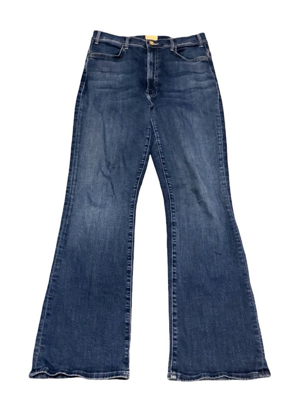 Mother The Hustler Ankle Dark Denim Jeans Howdy Wash Stretch Luxury Size 30